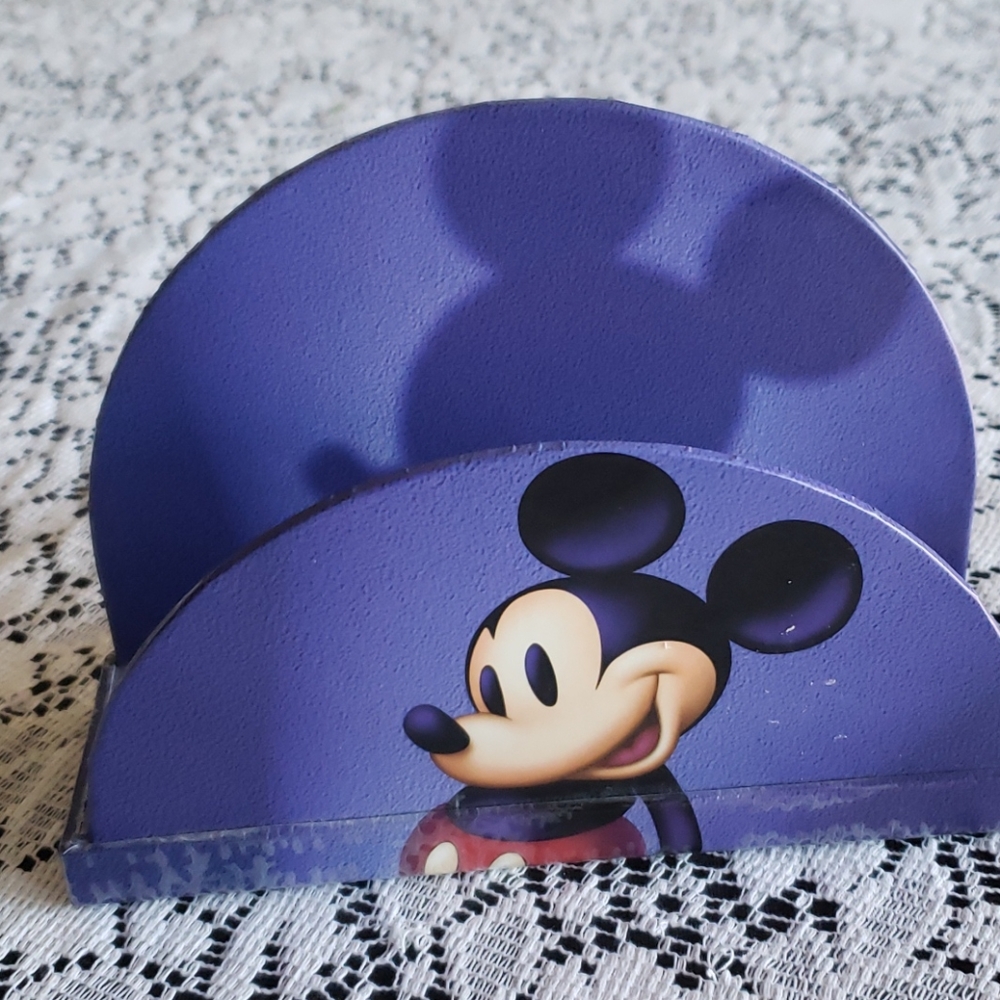 Mickey Mouse Napkin/Letter Holders.